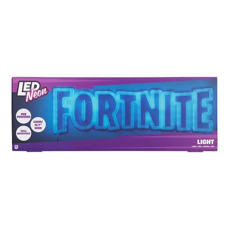 Fortnite Wall Mountable LED Neon Light - Paladone - Merchandise by Paladone The Chelsea Gamer
