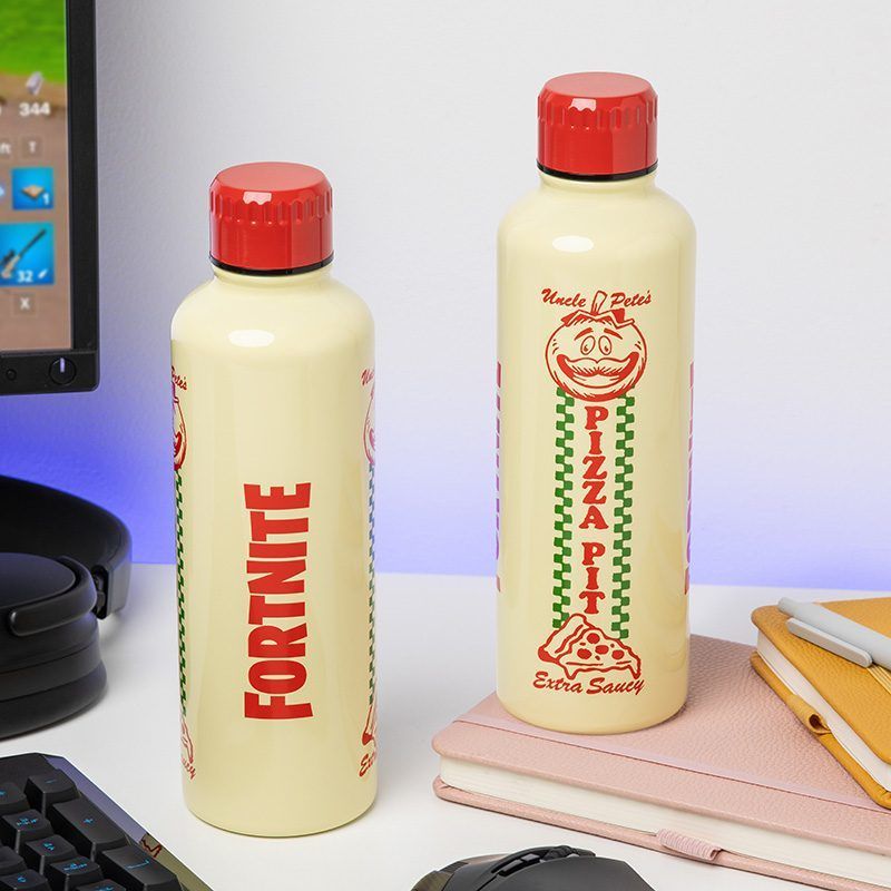 Paladone Fortnite Metal Water Bottle - 500ml - Merchandise by Paladone The Chelsea Gamer