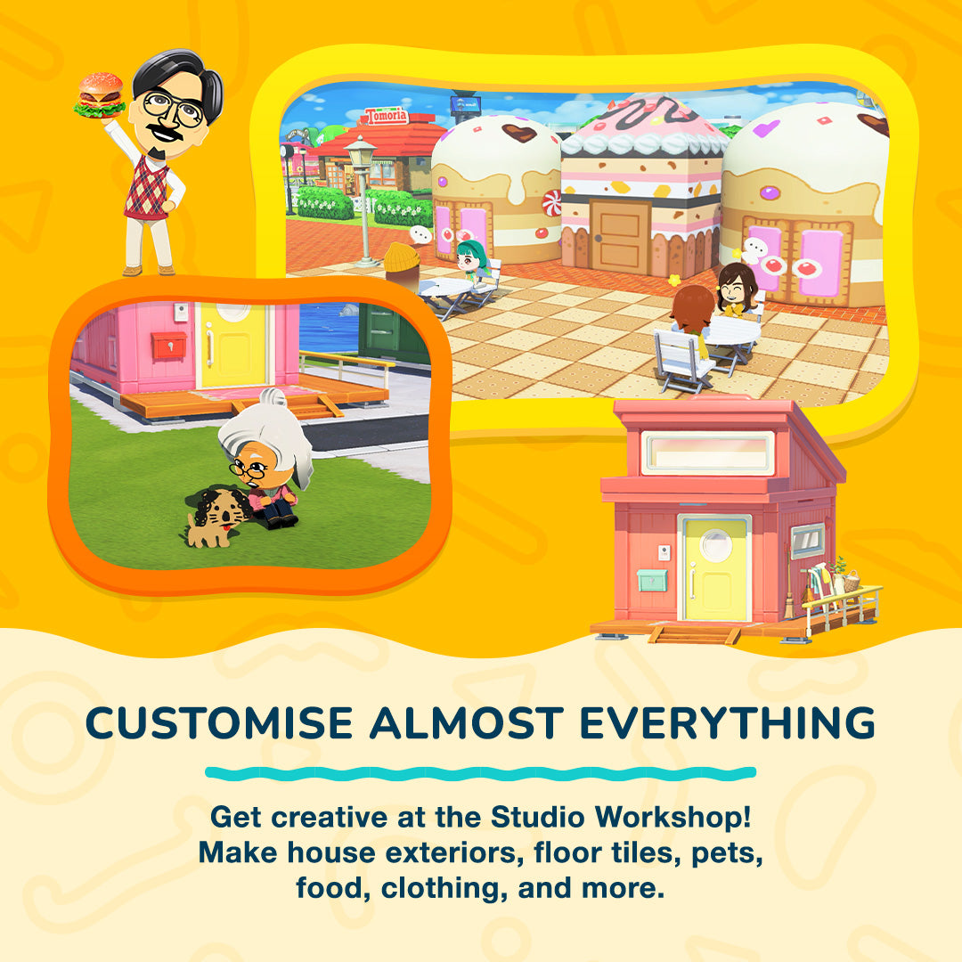 Tomodachi Life - Living the Dream - Nintendo Switch - Video Games by Nintendo The Chelsea Gamer