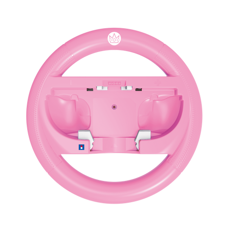 Racing Wheel Attachment Set for Nintendo Switch™ 2 - Peach - Console Accessories by HORI The Chelsea Gamer