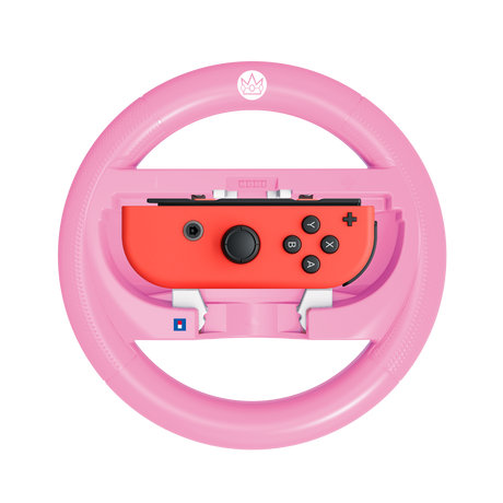 Racing Wheel Attachment Set for Nintendo Switch™ 2 - Peach - Console Accessories by HORI The Chelsea Gamer
