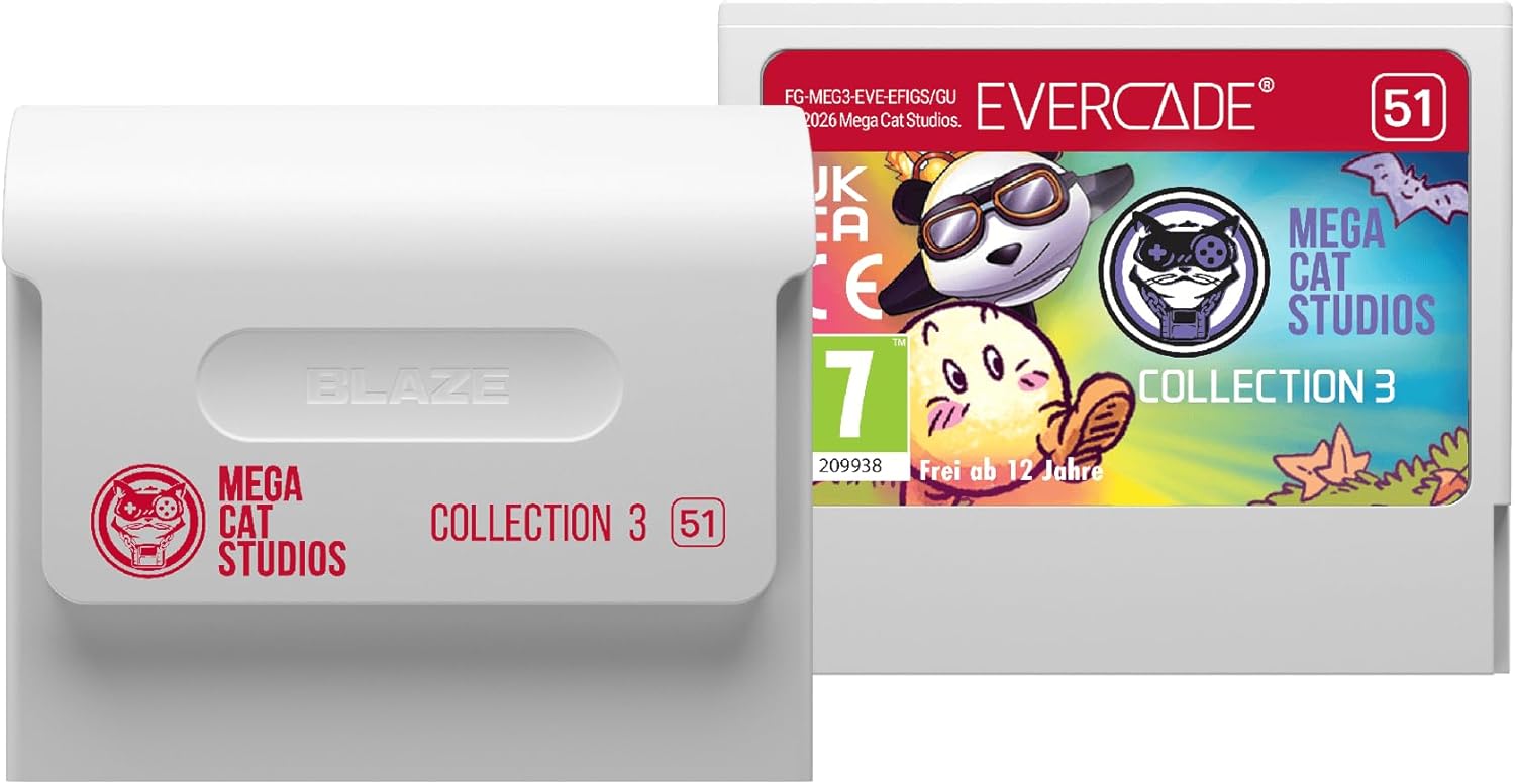 Mega Cat Studios Collection 3 - Evercade - Video Games by Blaze The Chelsea Gamer