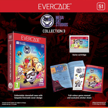 Mega Cat Studios Collection 3 - Evercade - Video Games by Blaze The Chelsea Gamer