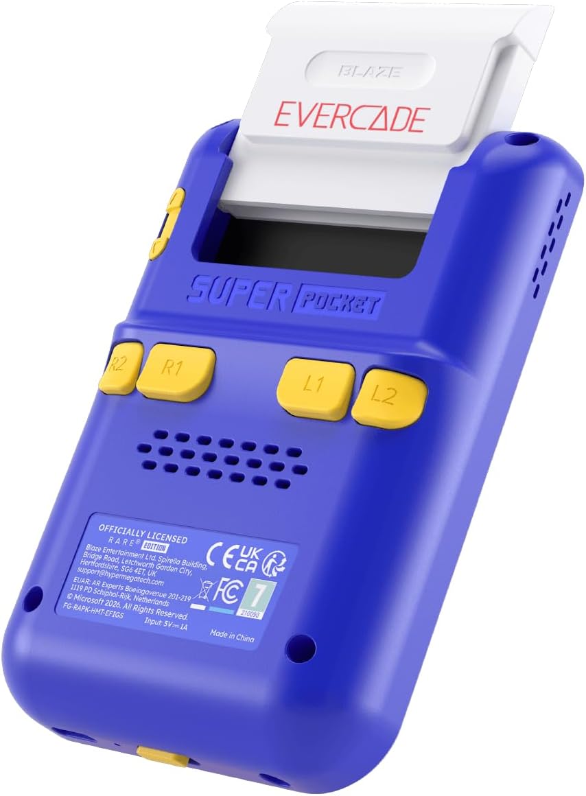 HyperMegaTech Rare Super Pocket - Console pack by Blaze The Chelsea Gamer