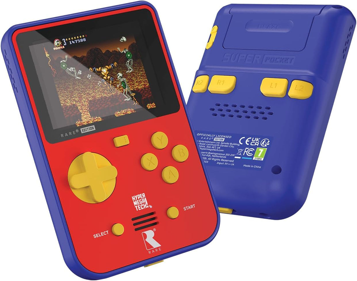 HyperMegaTech Rare Super Pocket - Console pack by Blaze The Chelsea Gamer