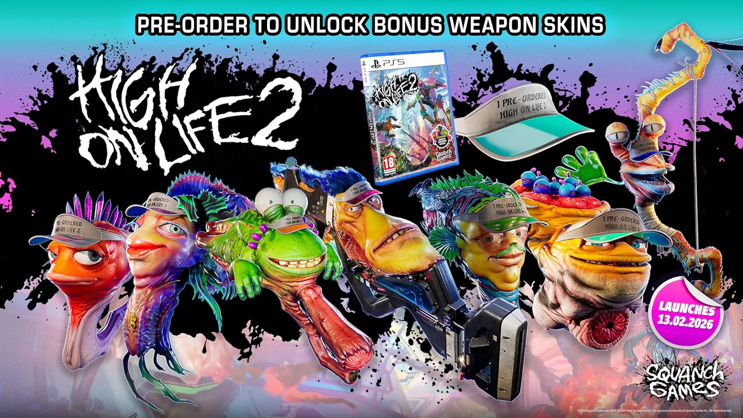 High on Life 2 - PlayStation 5 - Video Games by Squanch Games The Chelsea Gamer