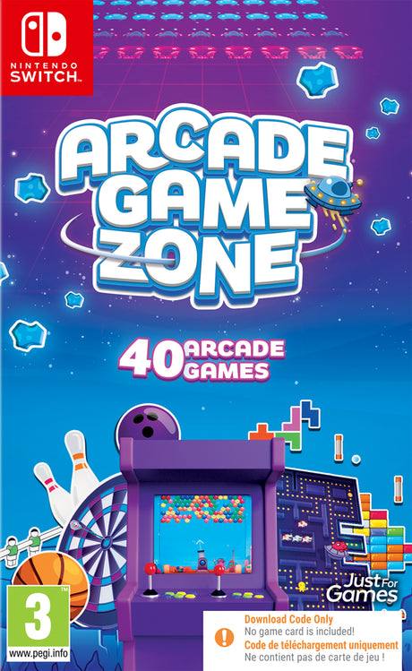 Arcade Game Zone - Nintendo Switch - Code In A Box - Video Games by Maximum Games Ltd (UK Stock Account) The Chelsea Gamer