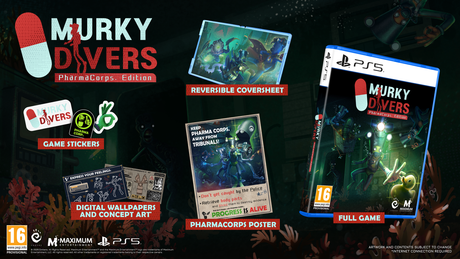 Murky Divers: PharmaCorps Edition - PlayStation 5 - Video Games by Maximum Games Ltd (UK Stock Account) The Chelsea Gamer