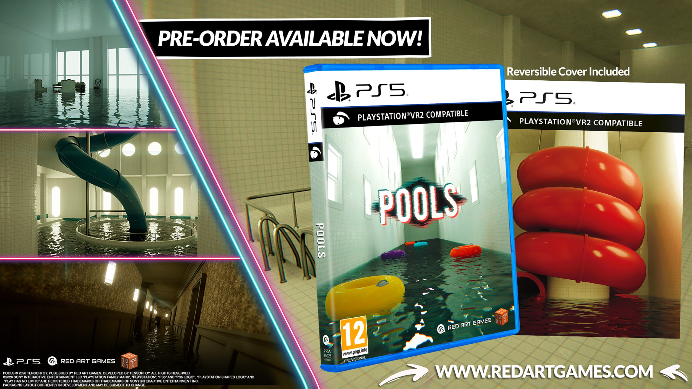 POOLS - PlayStation VR2 - Video Games by Red Art Games The Chelsea Gamer