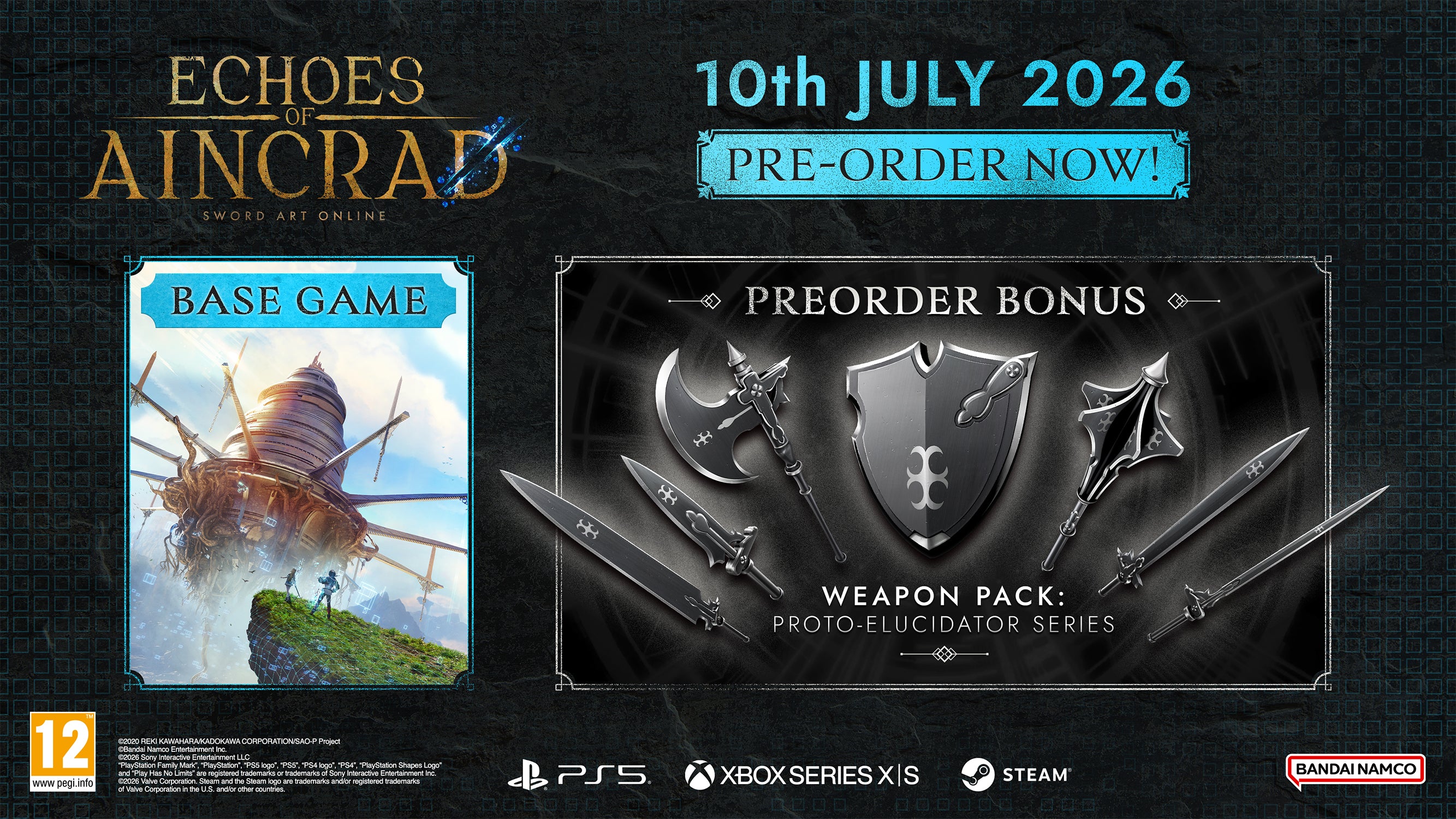 ECHOES OF AINCRAD - PlayStation 5 - Video Games by Bandai Namco Entertainment The Chelsea Gamer