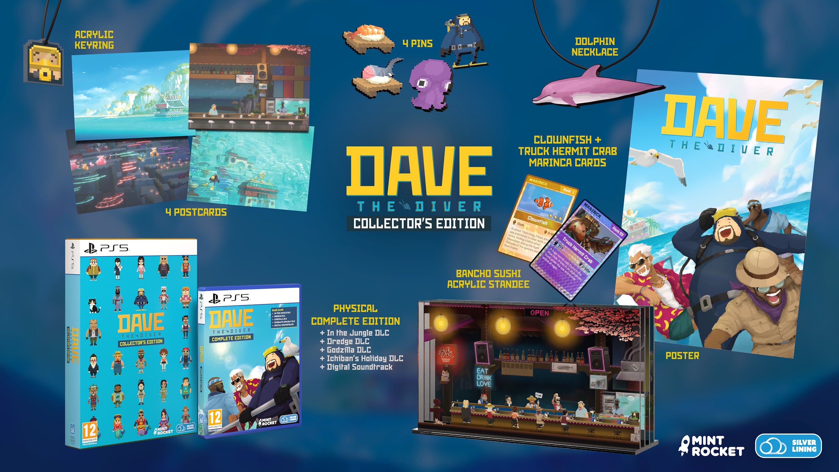 Dave the Diver Collector's Edition - PlayStation 5 - Video Games by Silver Lining Interactive The Chelsea Gamer