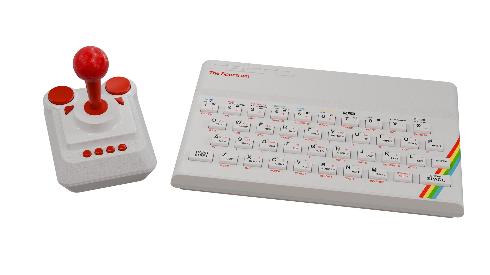 The Spectrum White Edition - Console pack by Retro Games Limited The Chelsea Gamer