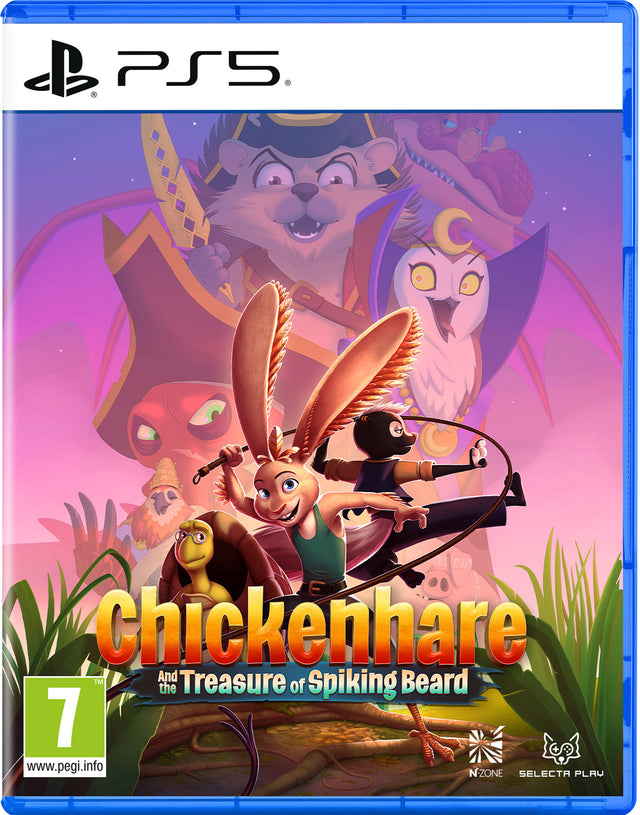 Chickenhare and The Treasure of Spiking Beard - PlayStation 5 - Video Games by Numskull Games The Chelsea Gamer