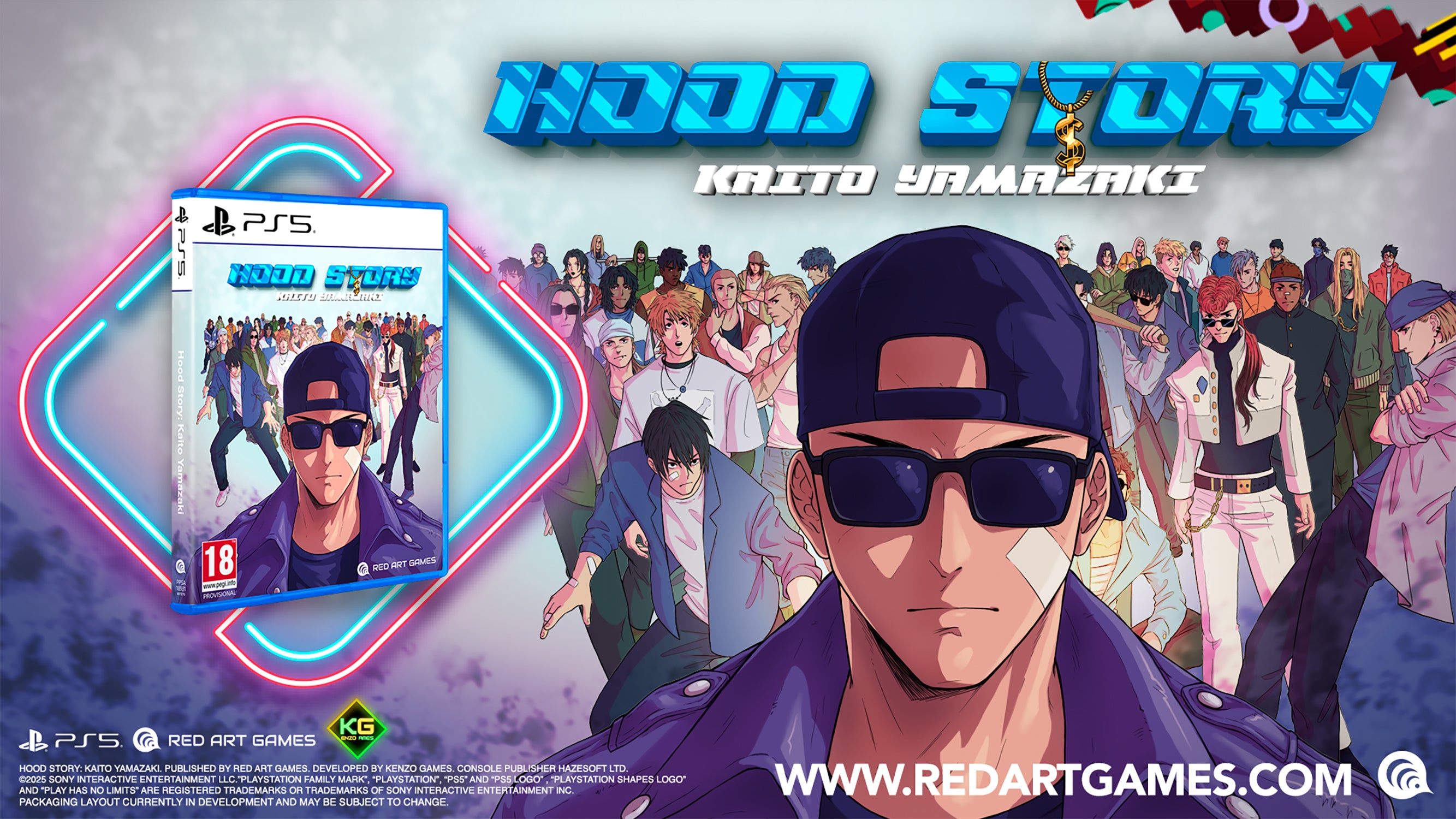 Hood Story : Kaito Yamazaki - PlayStation 5 - Video Games by Red Art Games The Chelsea Gamer