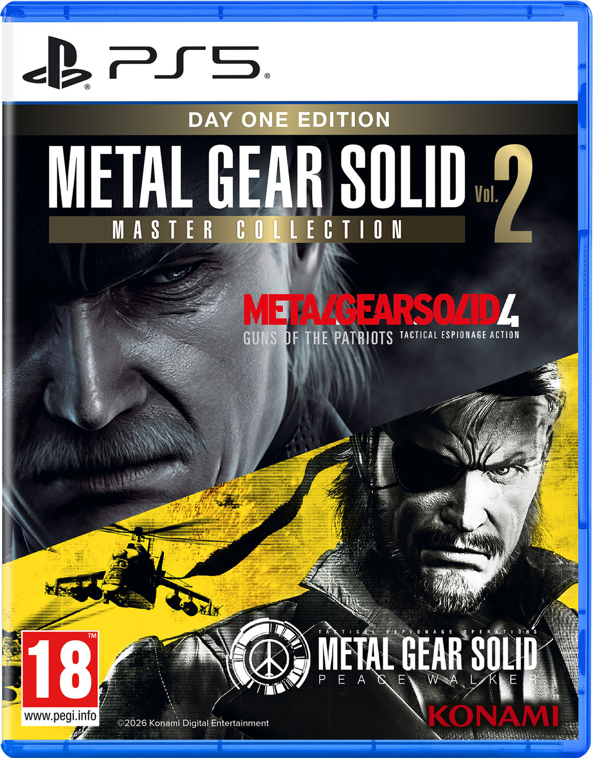 Metal Gear Solid: Master Collection Volume 2 - Day One Edition - PlayStation 5 - Video Games by Konami The Chelsea Gamer