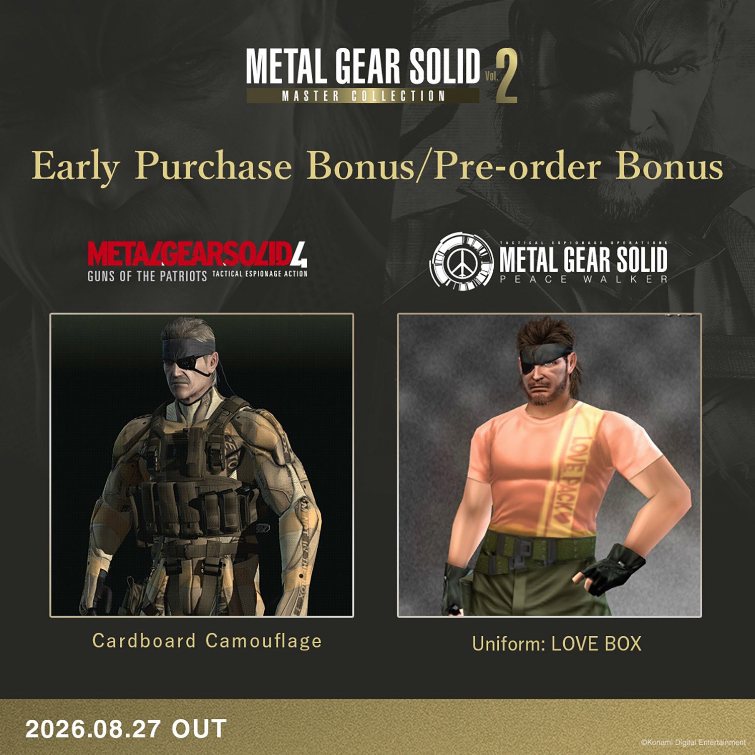Metal Gear Solid: Master Collection Volume 2 - Day One Edition - Nintendo Switch 2 - Video Games by Konami The Chelsea Gamer