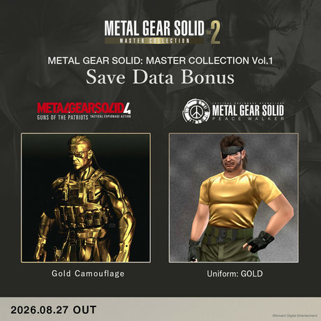 Metal Gear Solid: Master Collection Volume 2 - Day One Edition - Nintendo Switch 2 - Video Games by Konami The Chelsea Gamer