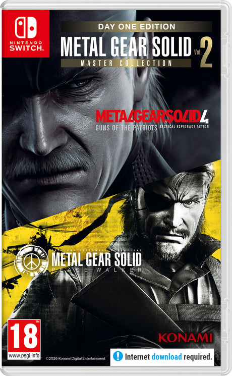 Metal Gear Solid: Master Collection Volume 2 - Day One Edition - Nintendo Switch - Video Games by Konami The Chelsea Gamer