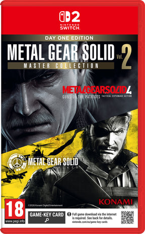 Metal Gear Solid: Master Collection Volume 2 - Day One Edition - Nintendo Switch 2 - Video Games by Konami The Chelsea Gamer