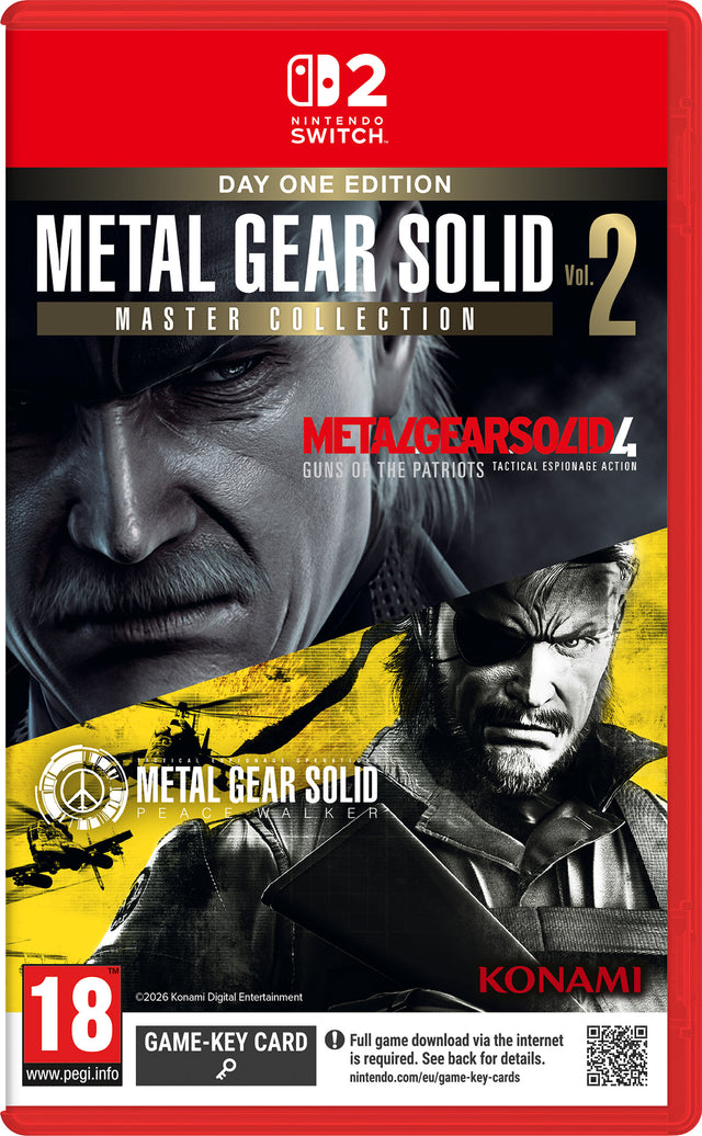 Metal Gear Solid: Master Collection Volume 2 - Day One Edition - Nintendo Switch 2 - Video Games by Konami The Chelsea Gamer