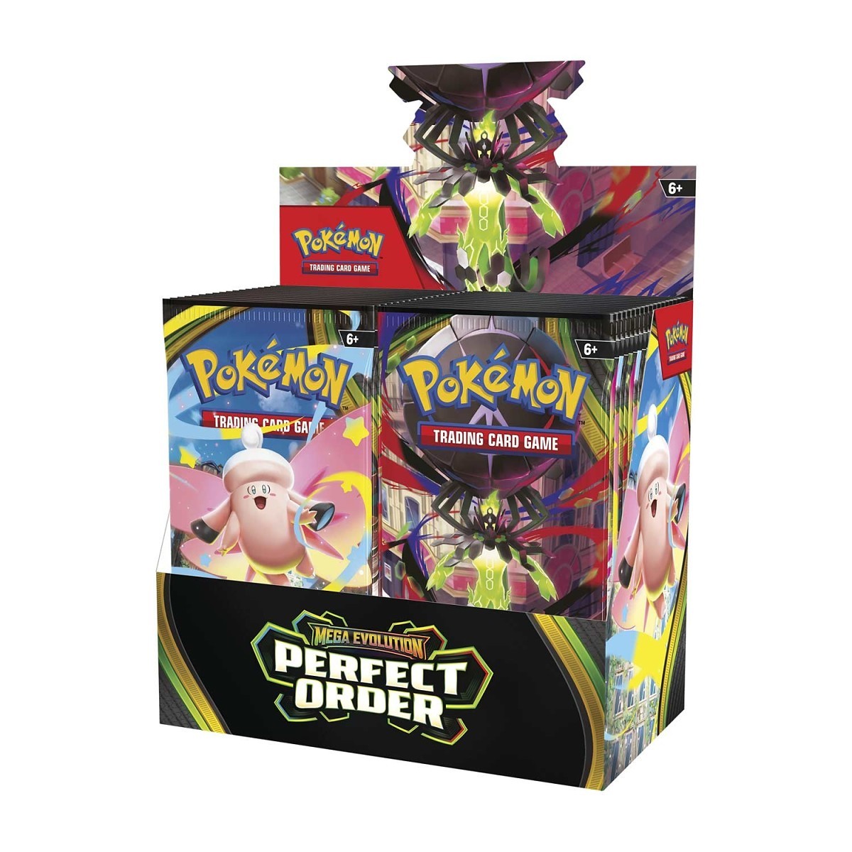 Pokémon TCG: Mega Evolution - Perfect Order - Single Booster Pack - Merchandise by Pokémon The Chelsea Gamer