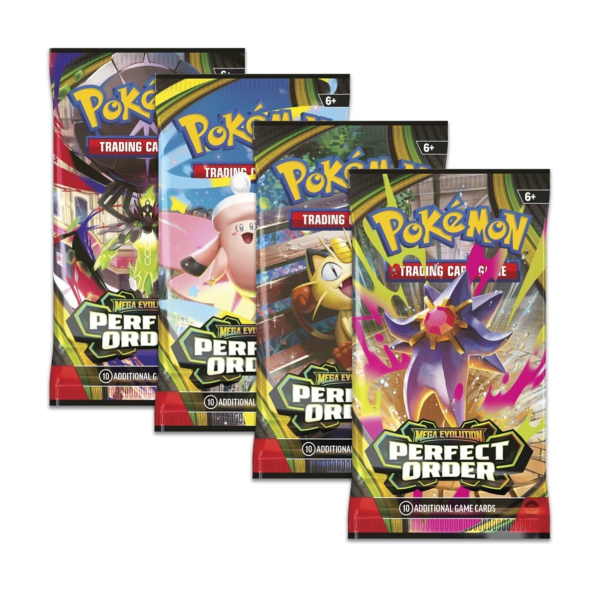 Pokémon TCG: Mega Evolution - Perfect Order - Single Booster Pack - Merchandise by Pokémon The Chelsea Gamer