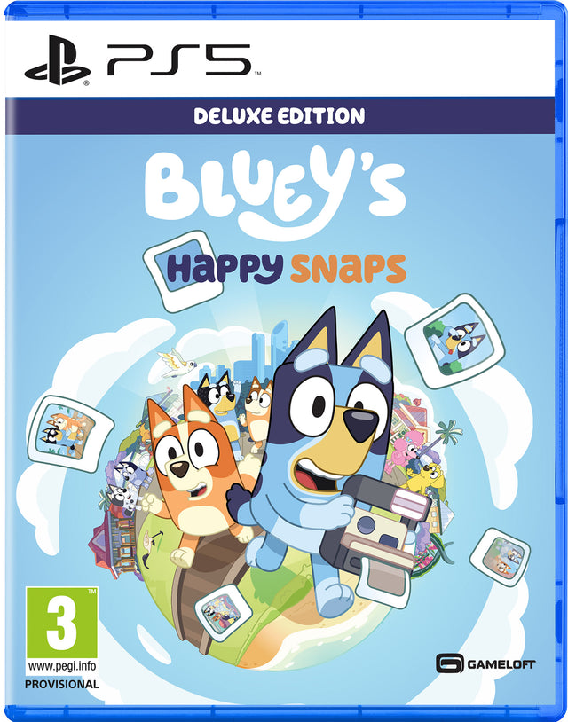 BLUEY’S HAPPY SNAPS - Deluxe Edition - PlayStation 5 - Video Games by Bandai Namco Entertainment The Chelsea Gamer