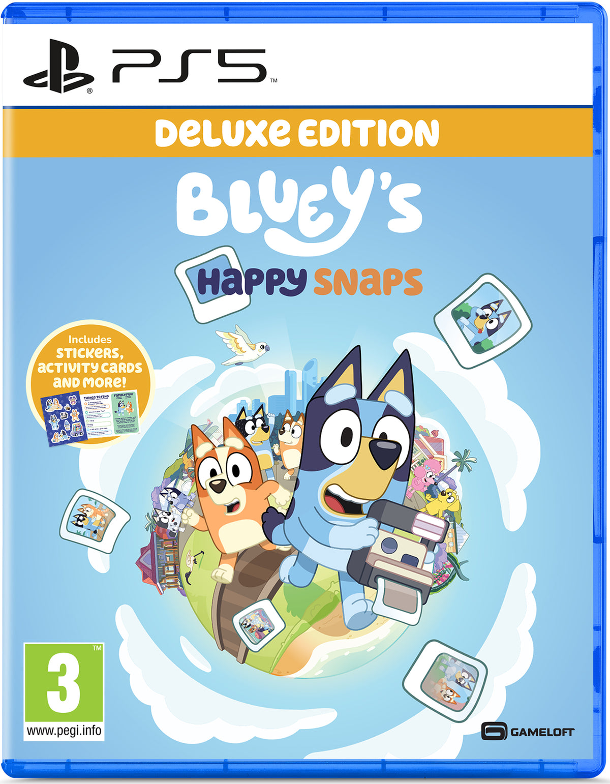 BLUEY’S HAPPY SNAPS - Deluxe Edition - PlayStation 5