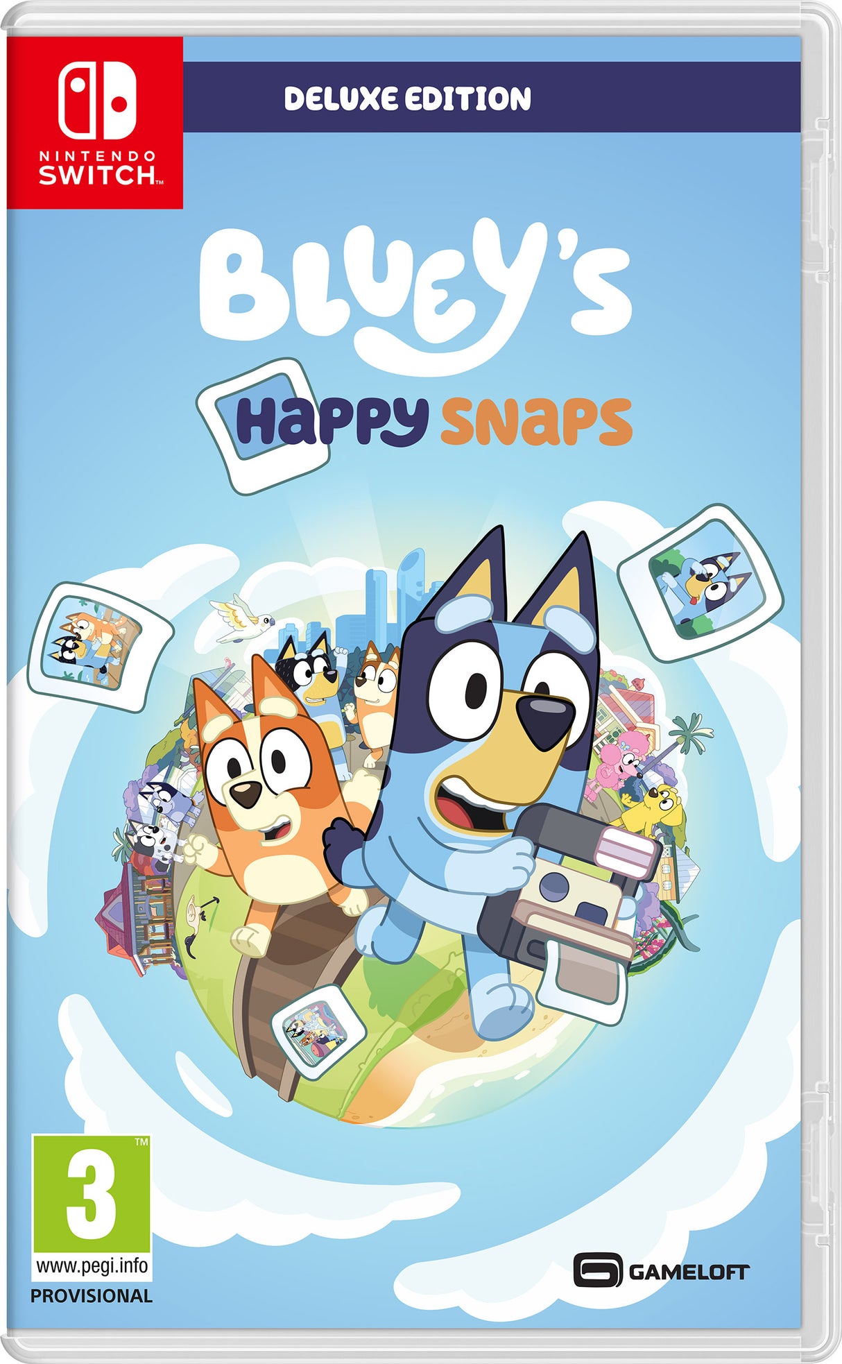 BLUEY’S HAPPY SNAPS - Deluxe Edition - Nintendo Switch - Video Games by Bandai Namco Entertainment The Chelsea Gamer