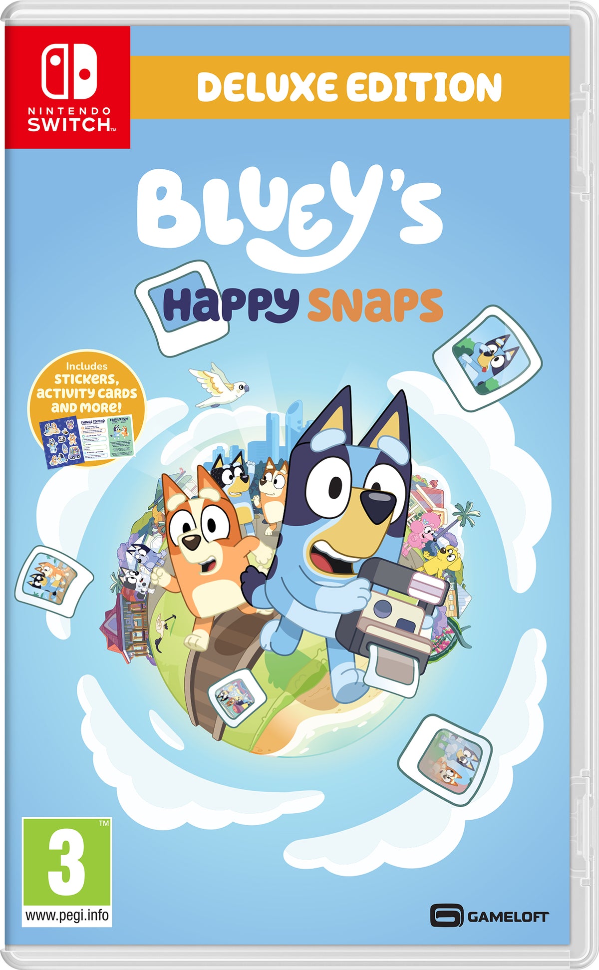 BLUEY’S HAPPY SNAPS - Deluxe Edition - Nintendo Switch