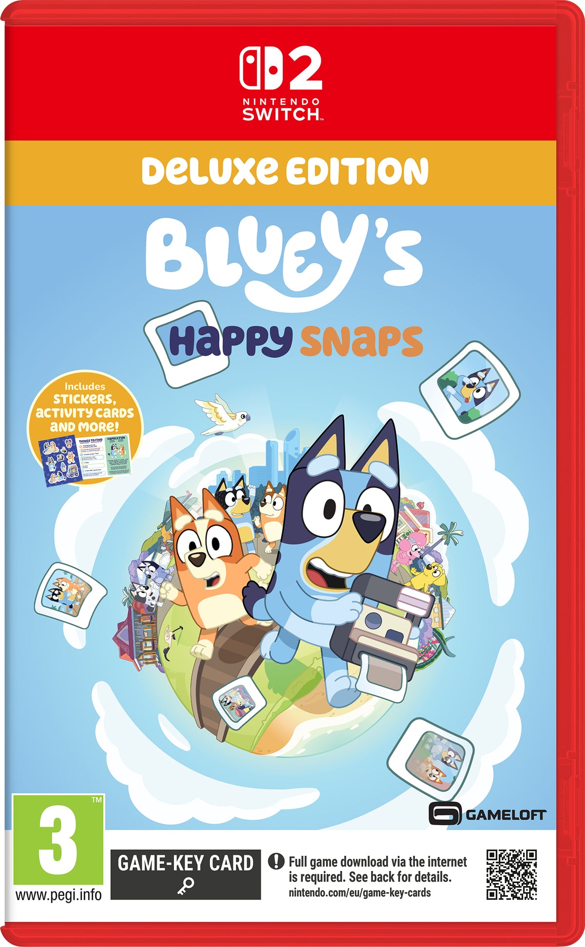 BLUEY’S HAPPY SNAPS - Deluxe Edition - Nintendo Switch 2
