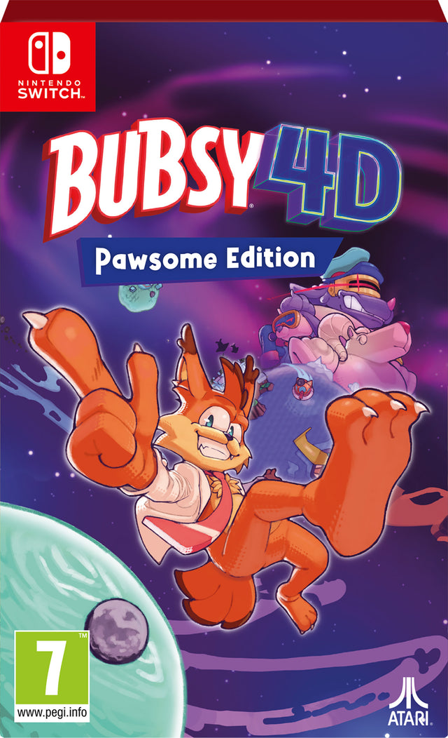 Bubsy 4D - Pawsome Edition - Nintendo Switch - Video Games by U&I The Chelsea Gamer