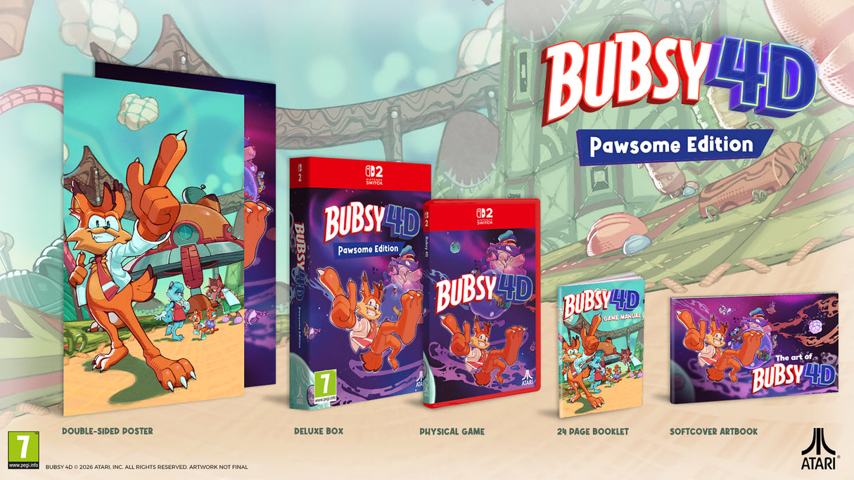 Bubsy 4D - Pawsome Edition - Nintendo Switch 2 - Video Games by U&I The Chelsea Gamer