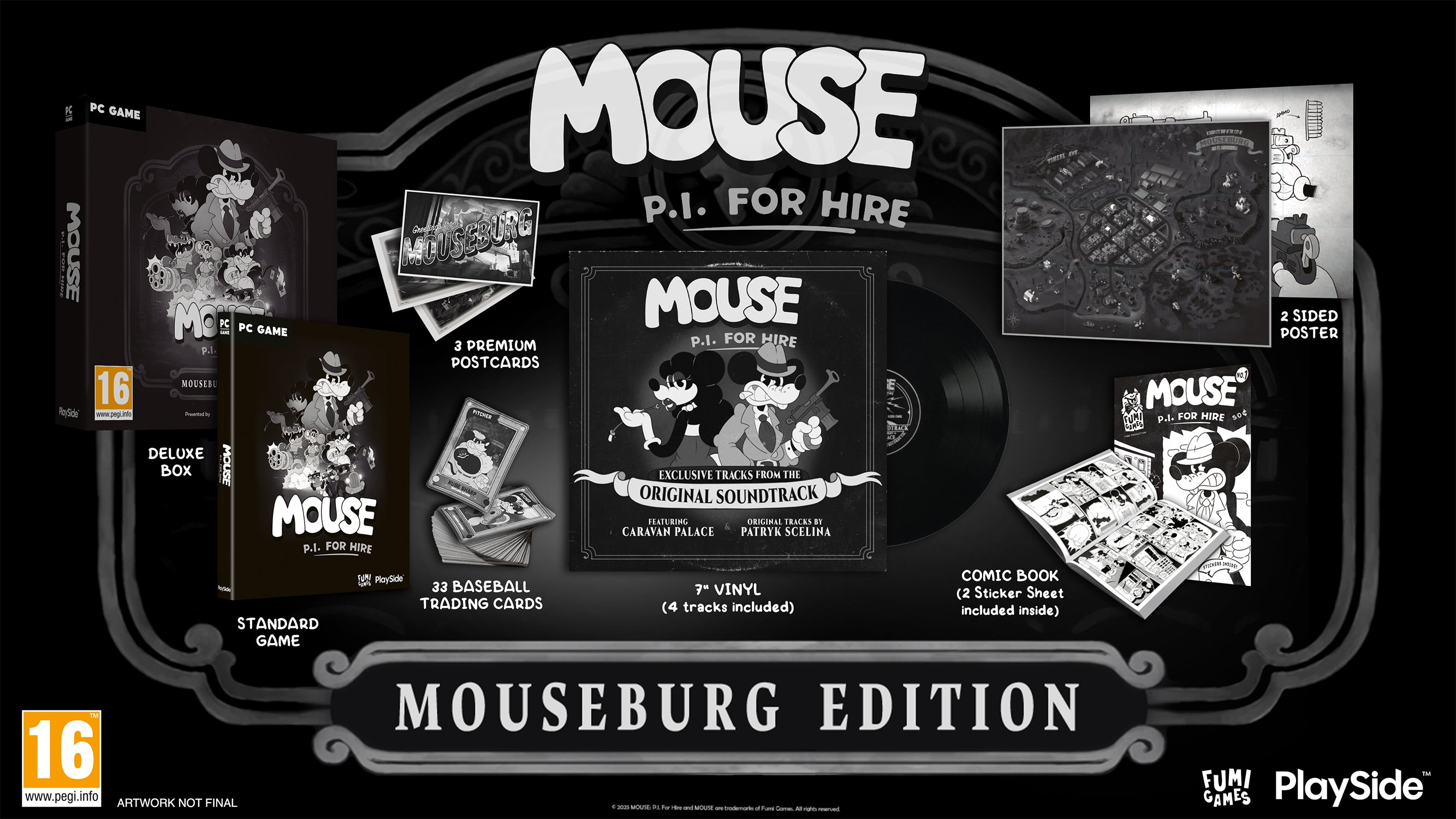 MOUSE: P.I. For Hire – Mouseburg Edition - PC - Video Games by U&I The Chelsea Gamer