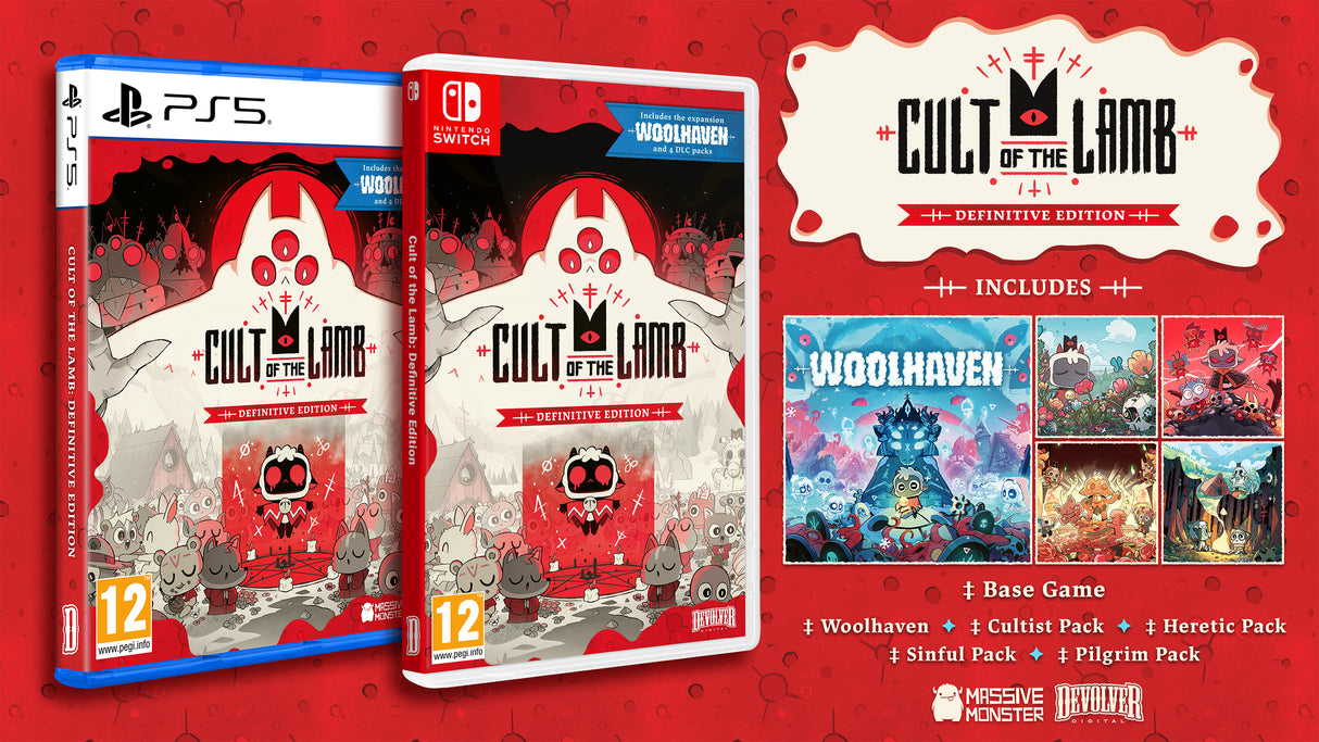 Cult of the Lamb: Definitive Edition - PlayStation 5 - Video Games by U&I The Chelsea Gamer