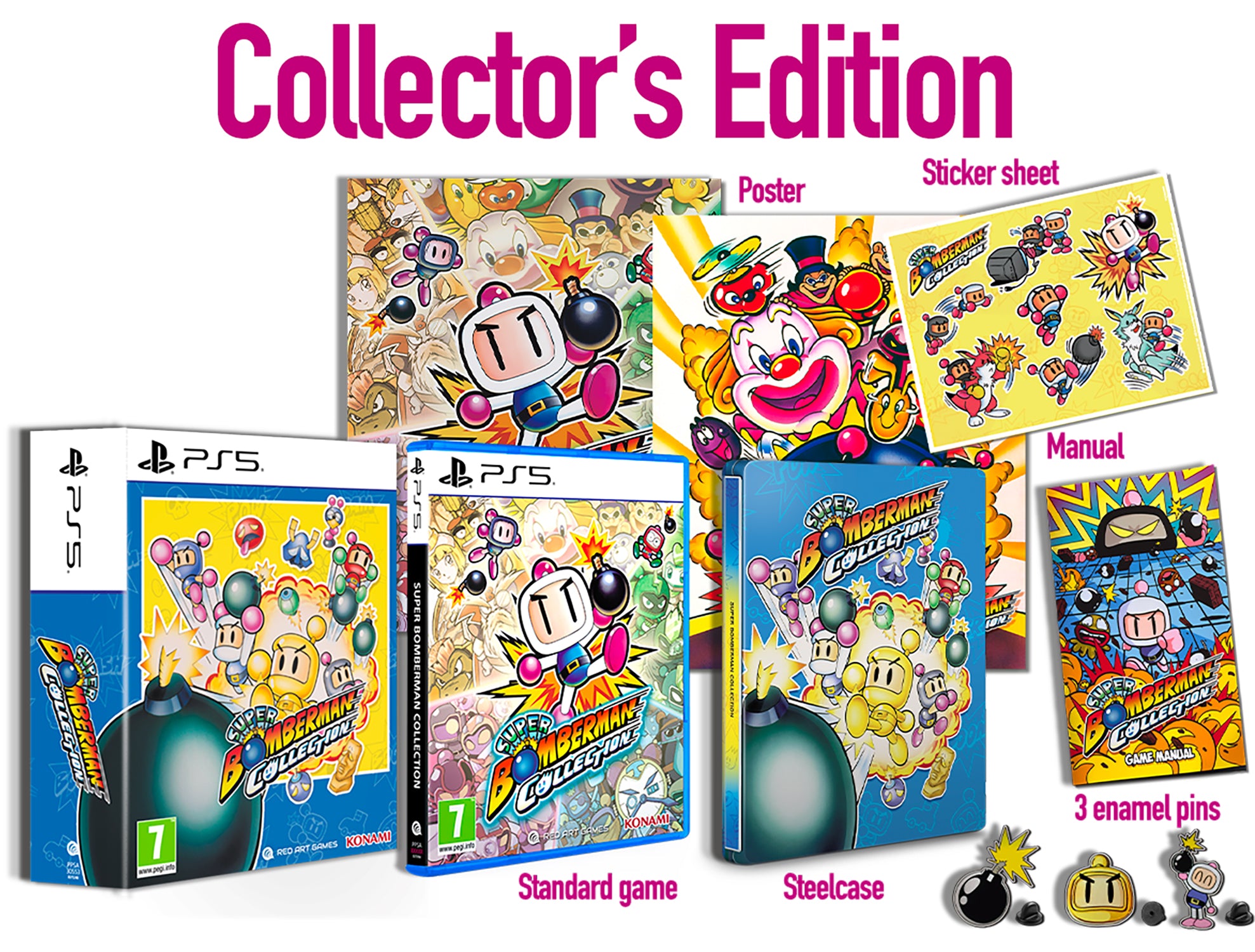Super Bomberman Collection – Collector's Edition - PlayStation 5 - Video Games by U&I The Chelsea Gamer