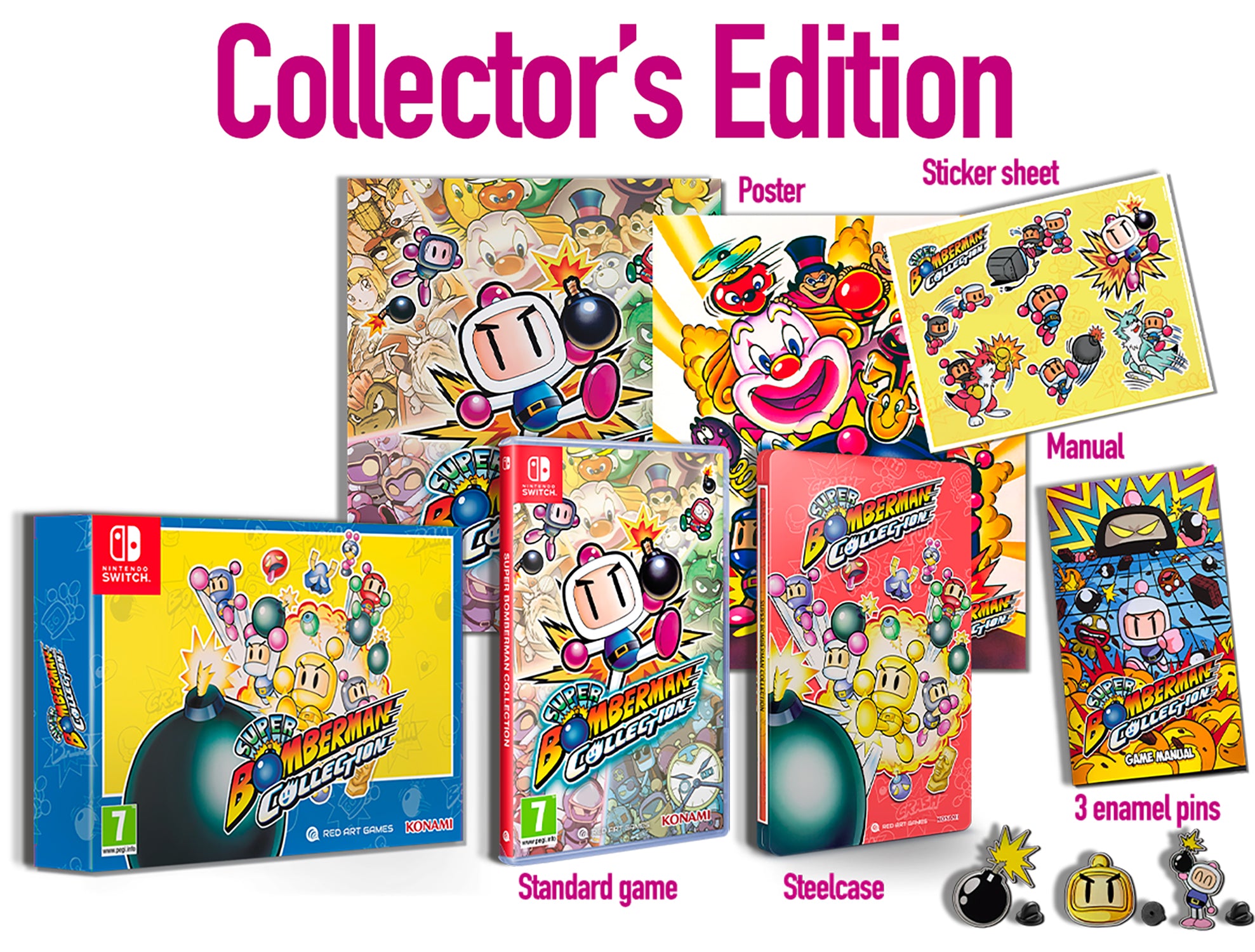 Super Bomberman Collection – Collector's Edition - Nintendo Switch - Video Games by U&I The Chelsea Gamer
