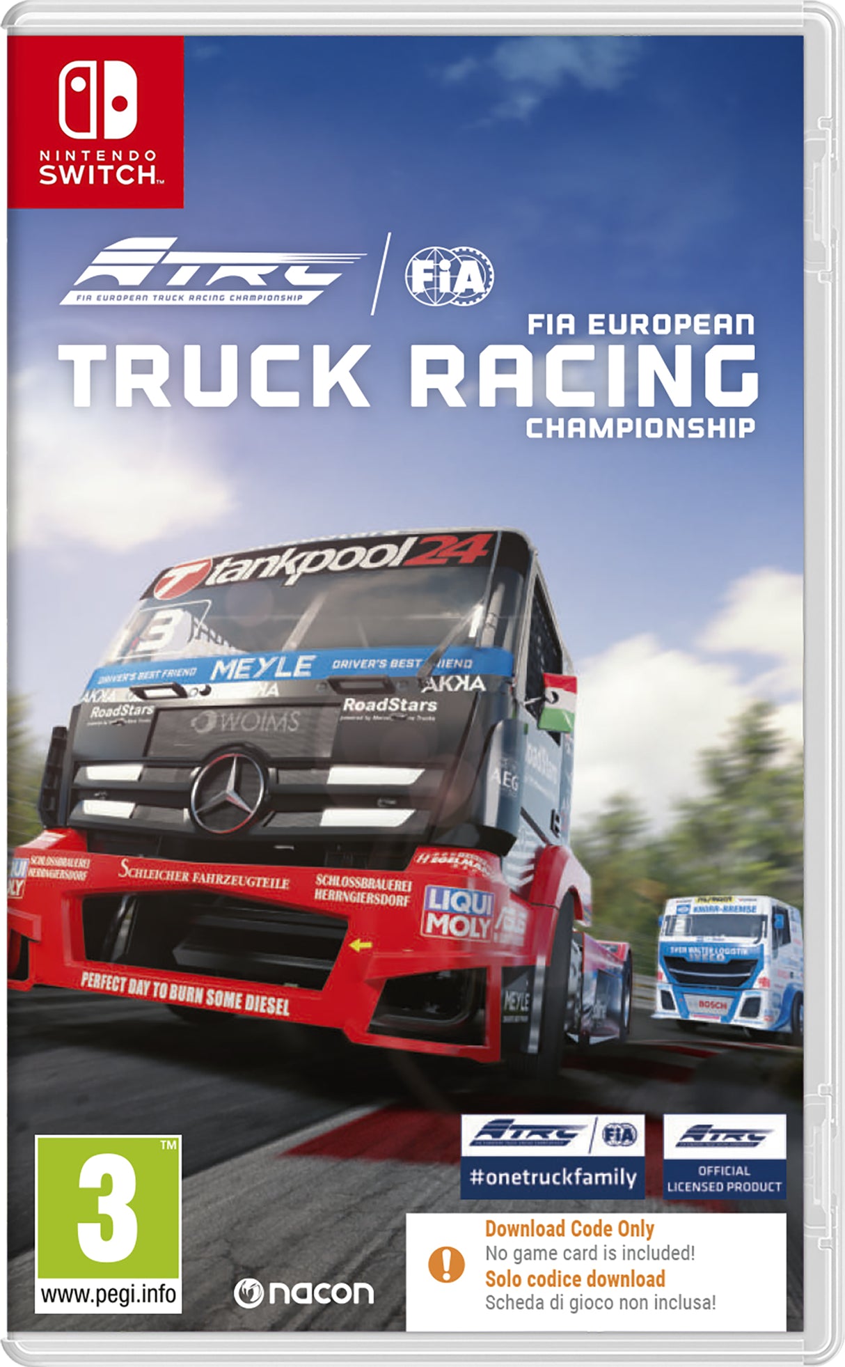 FIA European Truck Racing Championships - Nintendo Switch - Code In A Box - Video Games by Maximum Games Ltd (UK Stock Account) The Chelsea Gamer