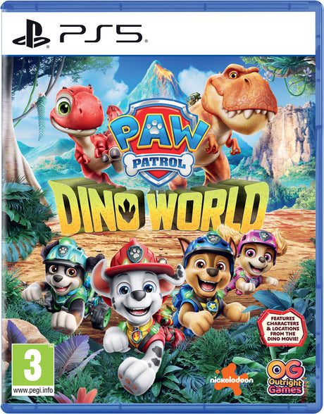 PAW PATROL™ DINO WORLD - PlayStation 5 - Video Games by Bandai Namco Entertainment The Chelsea Gamer