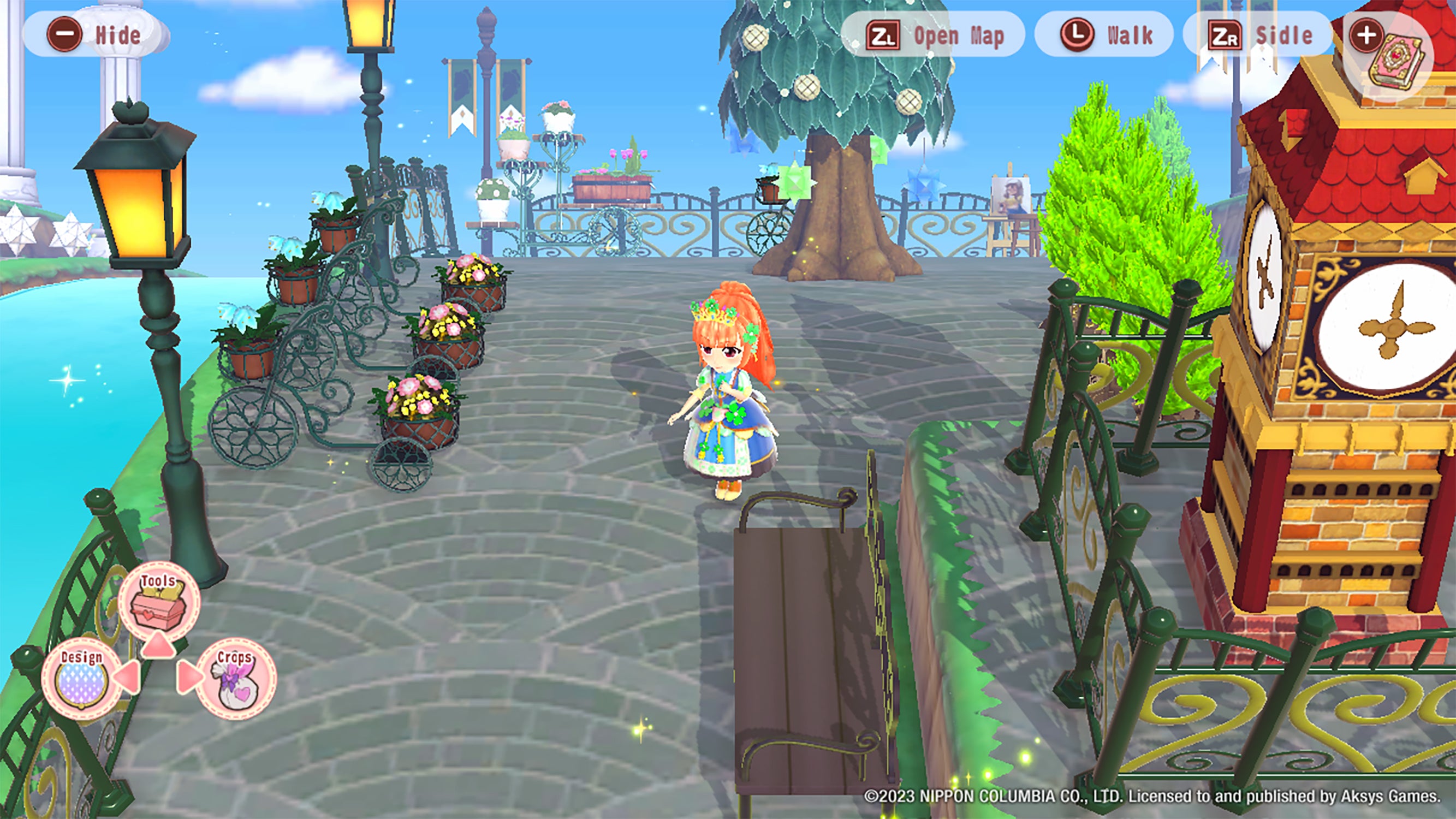 Pretty Princess Magical Garden Island  - Nintendo Switch - Code In A Box - Video Games by Numskull Games The Chelsea Gamer