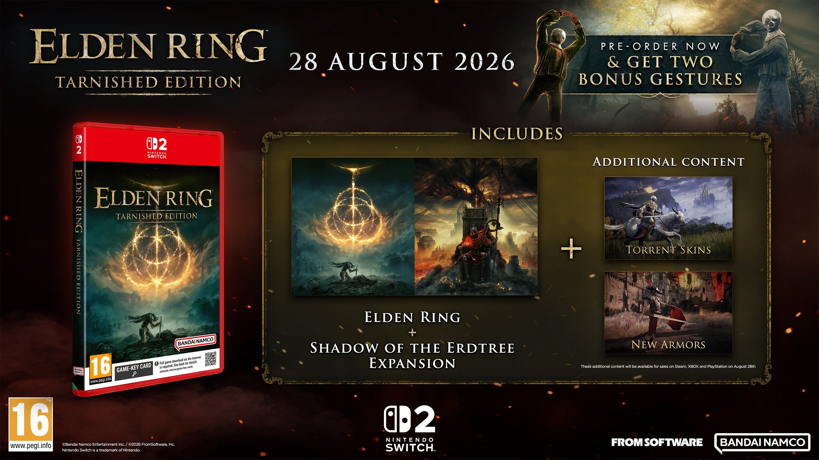 Elden Ring Tarnished Edition - Nintendo Switch 2