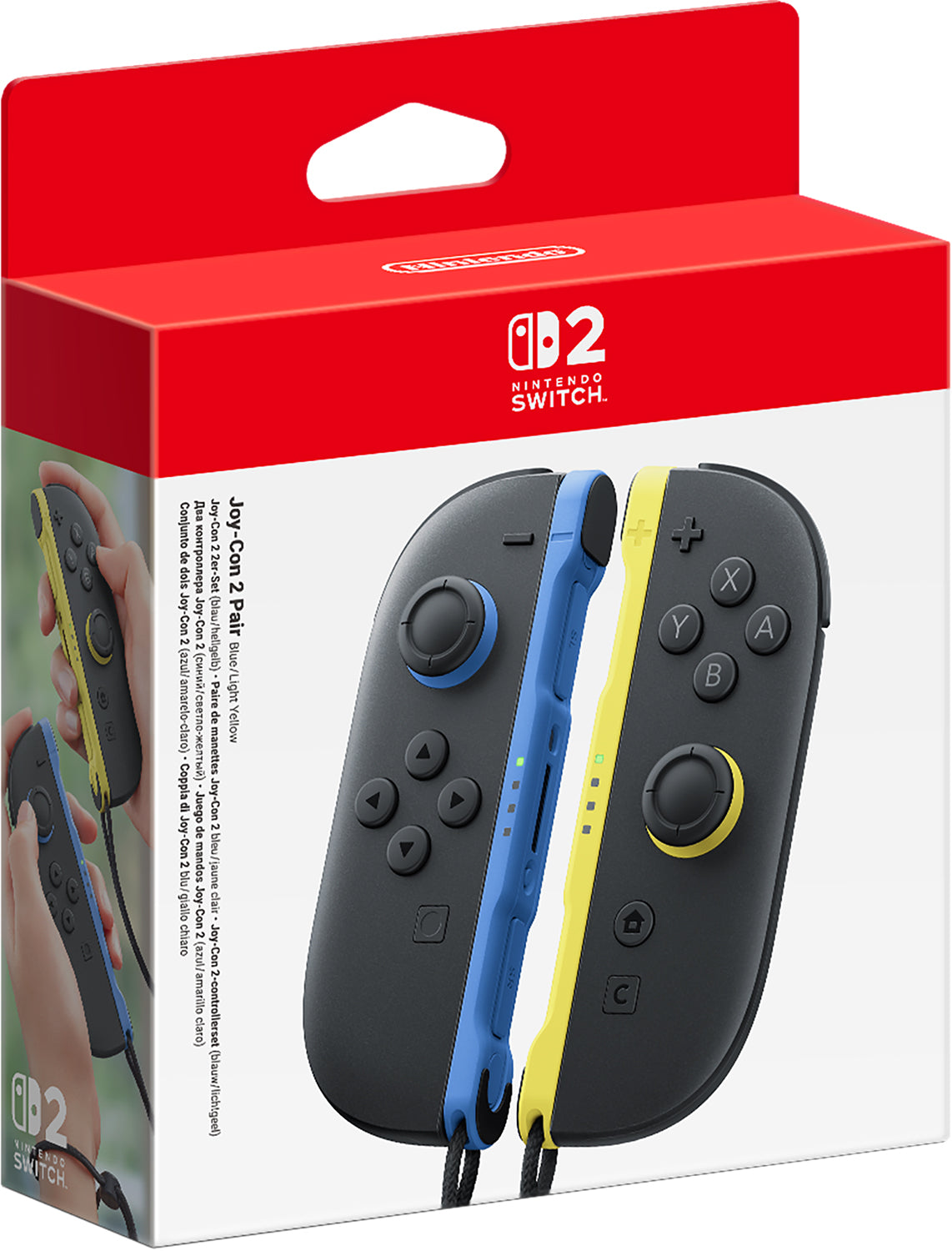 Nintendo Switch 2 Joy-Con Pair - Blue / Light Yellow
