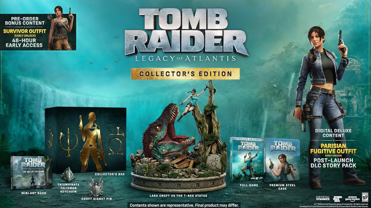 Tomb Raider: Legacy of Atlantis - Collector's Edition - PlayStation 5