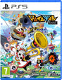PS5 game case cover for Patatan Ratatan, featuring a colorful cartoon illustration of characters and instruments on the front, with PS5 branding at the top and PEGI 7 rating at the bottom left.
