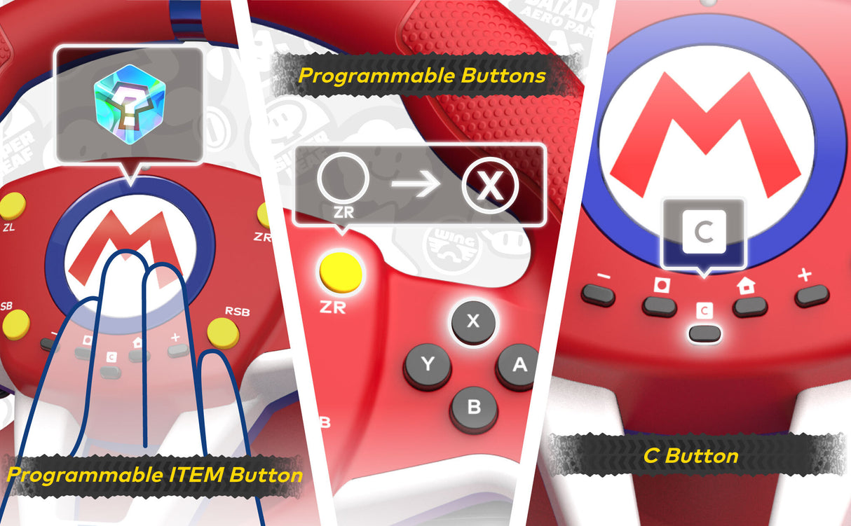 HORI - Mario Kart Racing Wheel Pro Mini for Nintendo Switch™ 2