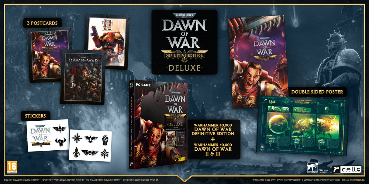 Warhammer 40,000 Dawn of War - Definitive Edition Deluxe - PC