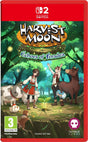 Nintendo Switch game case for Harvest Moon: Echoes of Teradea, featuring illustrated cover art with a red border, game title at the top, Nintendo Switch branding, PEGI 3 rating, and Numskull Games logo.