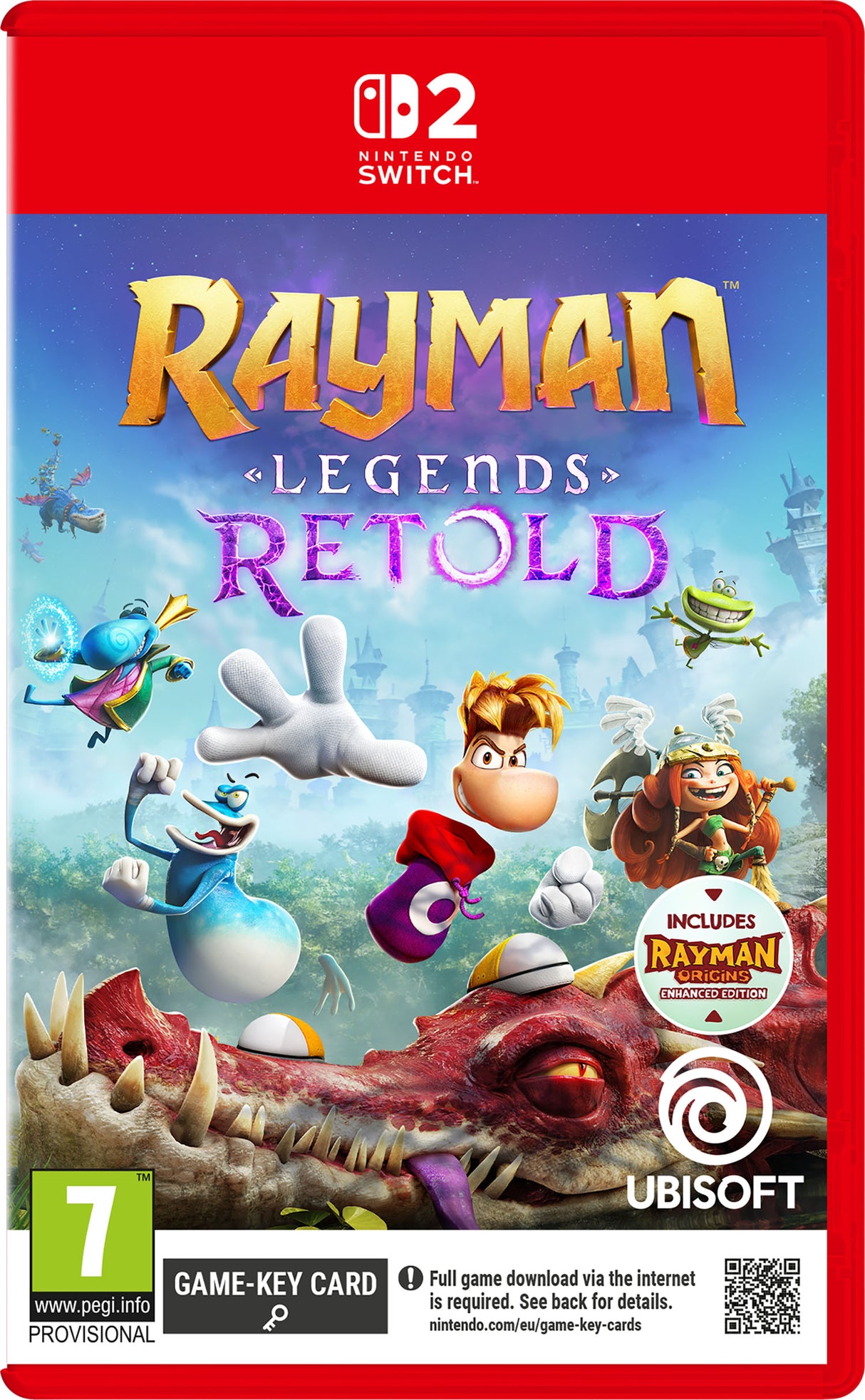 Rayman Legends Retold - Nintendo Switch 2