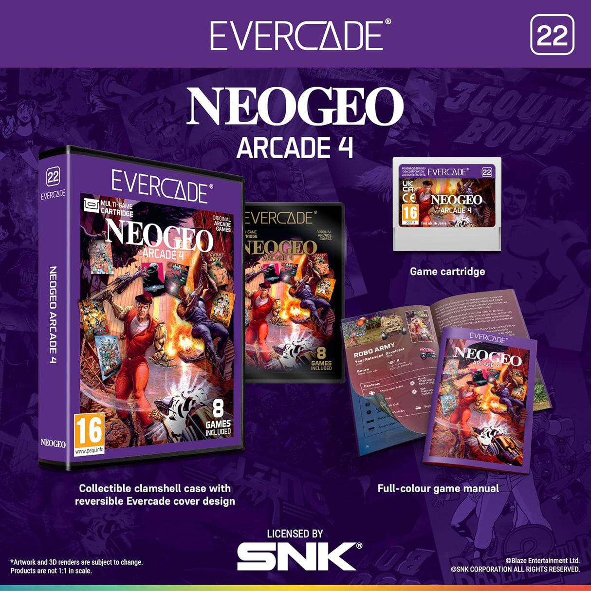 NEOGEO Arcade Collection 4 - Evercade