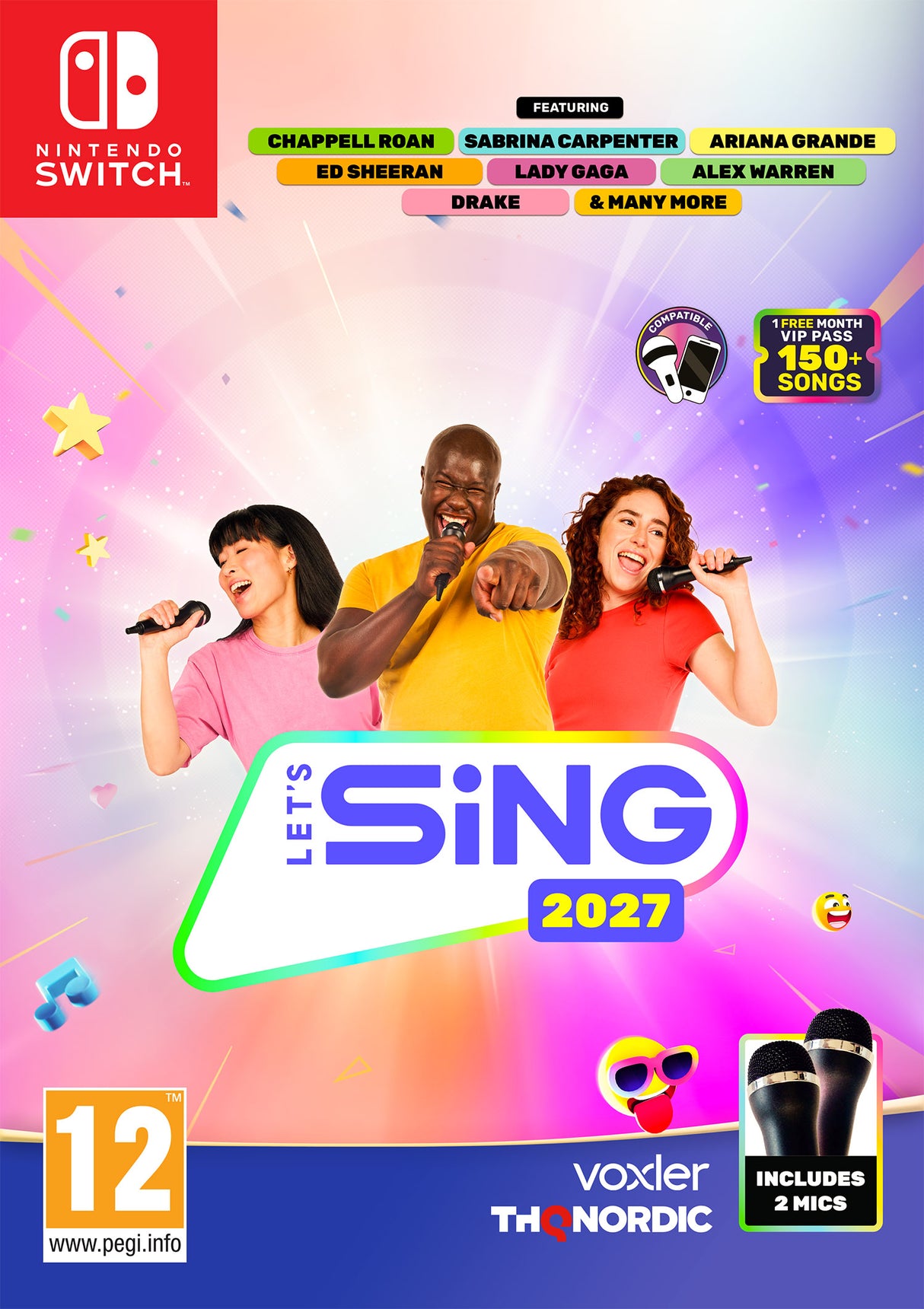 Let's Sing 2027 - Mic Bundle - Nintendo Switch